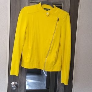 Ralph Lauren yellow cardigan / jacket size Medium